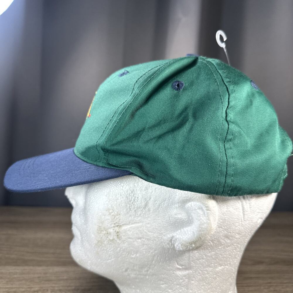 Vintage McDonalds Hat 90s Employee Uniform Fast Food Cap MCD Arch Logo Snapback - Picture 6 of 8